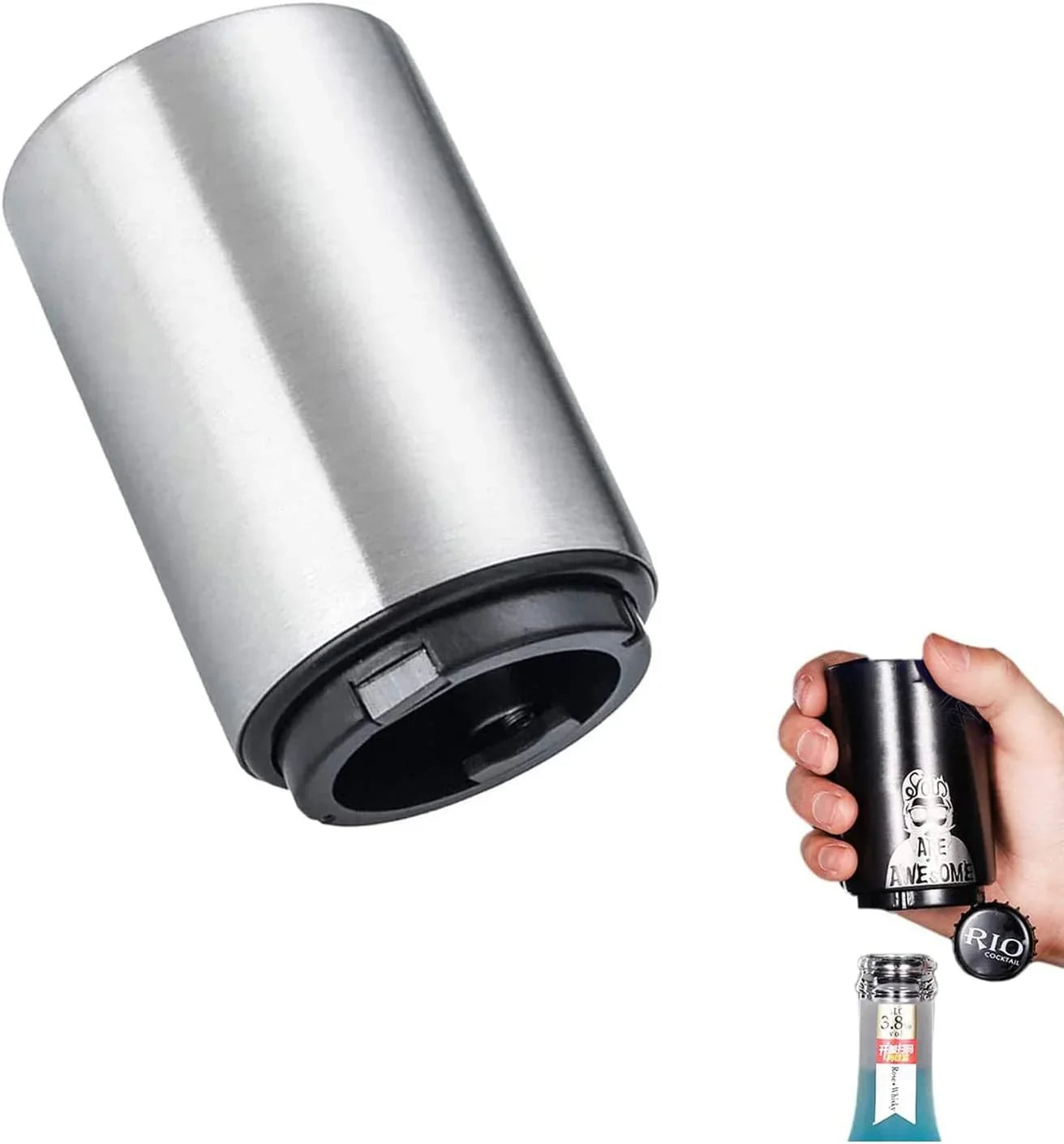 Effortless Bottle Popper